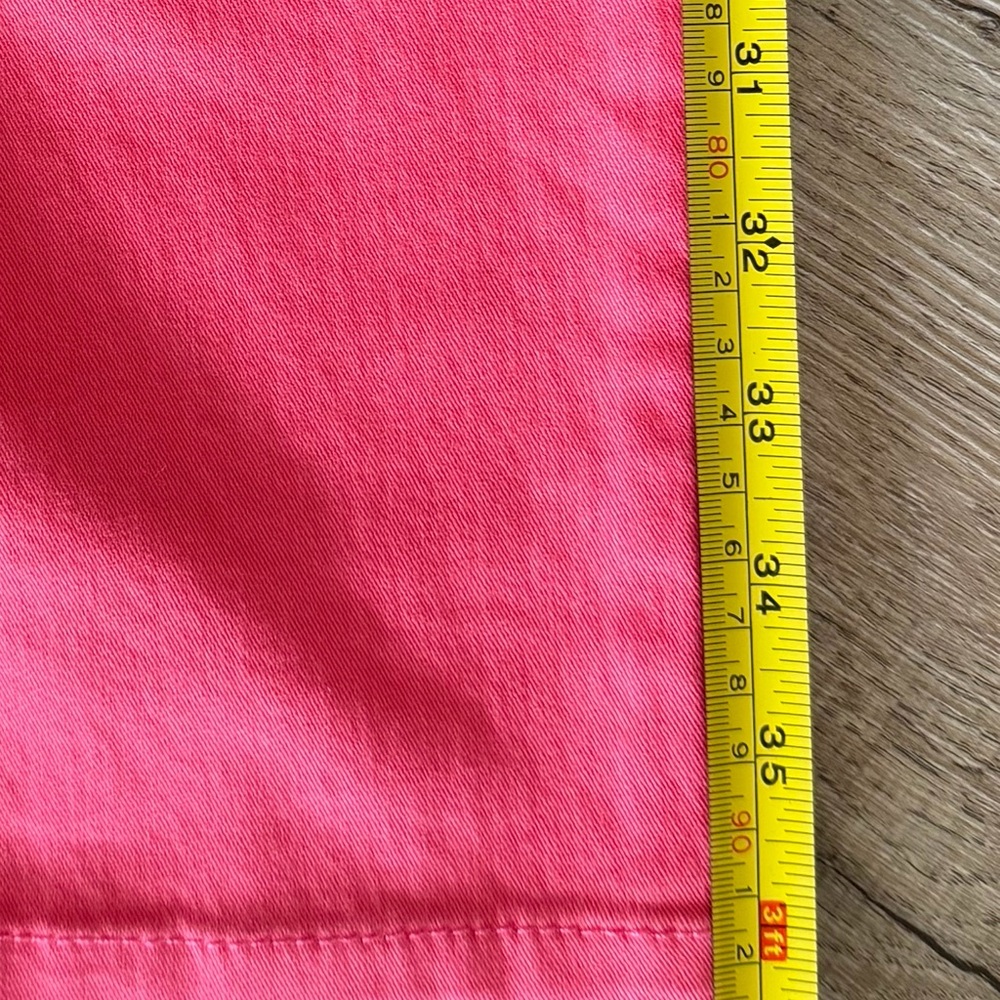 NWT Loft Monroe Slim Fit Chinos in Vibrant Pink, Size 6 - Picture 3 of 7